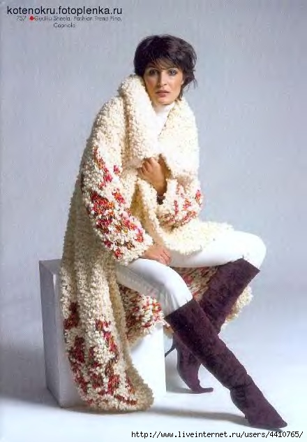 Пуловер из альпаки-букле – Knithub