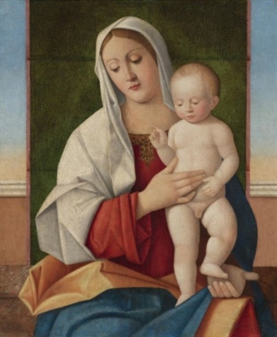 The Madonna and Child (391x476, 112Kb)