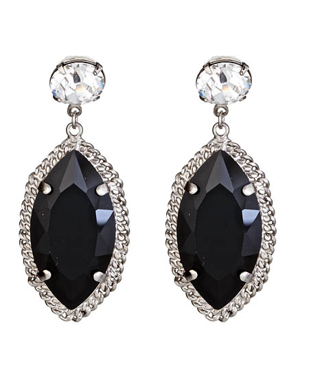 Courtney Lee Collection Jet Brooke Earrings (450x540, 55Kb)