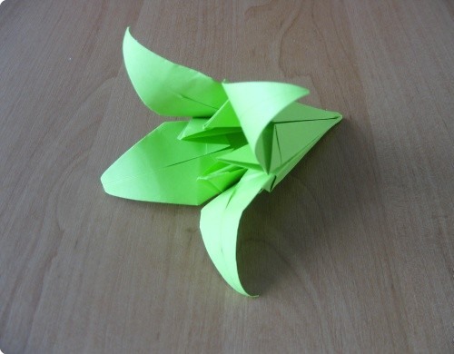 Как сделать оригами ландыши