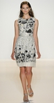  Lela Rose Spring 2012 abstract print dress  (367x700, 129Kb)