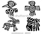  stock-vector-fantastic-animals-and-birds-of-aztecs-28953574 (450x361, 48Kb)