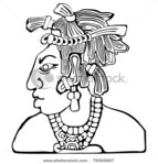  stock-vector-mayan-icon-tribal-chief-79365667 (450x470, 57Kb)