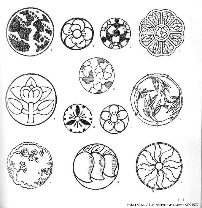 4000 motifs de fleurs et de plantes (99) (681x700, 265Kb)