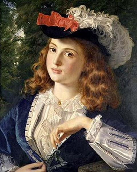 sophie_gengembre_anderson_39_a_spring_beauty (479x600, 93Kb)