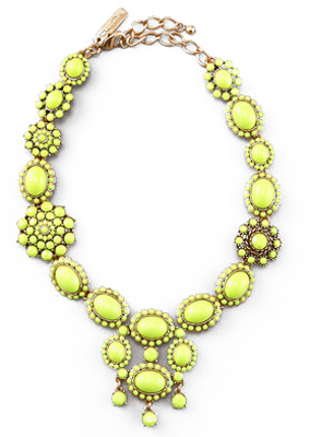 OSCAR DE LA RENTA 24karat Goldplated Cabochon Necklace (284x400, 82Kb)