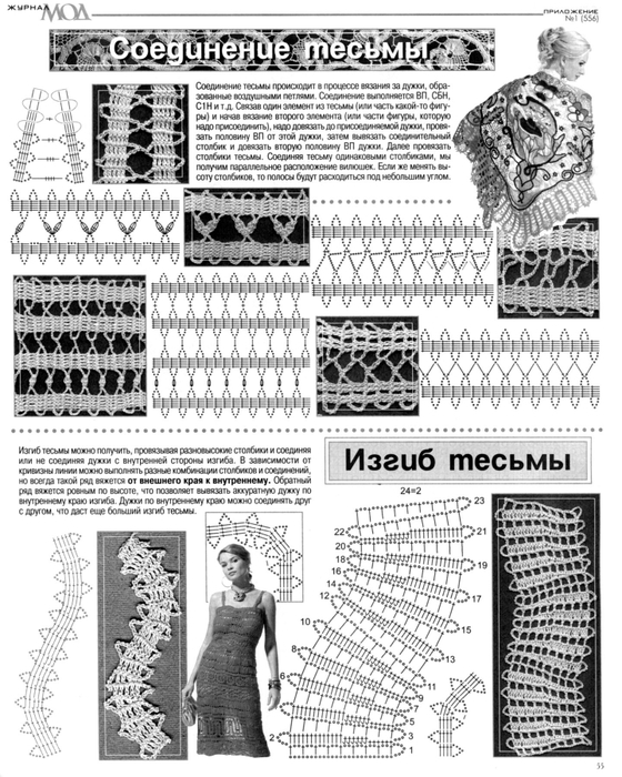 Брюггское кружево крючком схемы и описание