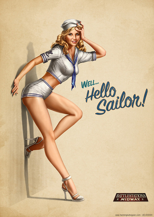 72273052_Battlestation_Midway_pin_up_2_by_henning (494x698, 124Kb)