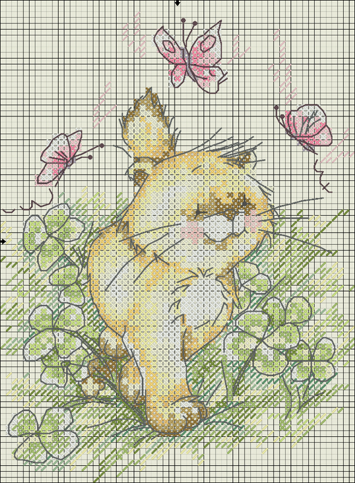 FleurDeLisSTC100ButterflyClover (514x700, 626Kb)
