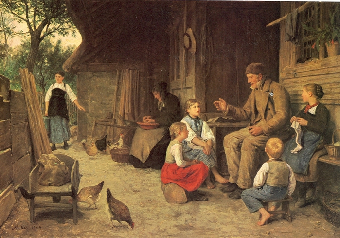 Anker_Grossvater_erzählt_eine_Geschichte_1884 (700x489, 310Kb)