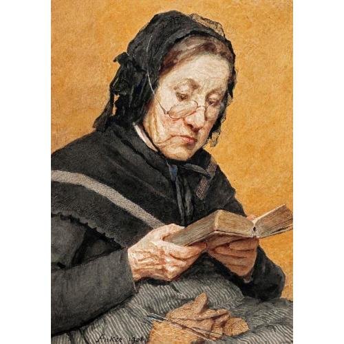 A PEASANT WOMAN READING, 1908 (500x500, 53Kb)