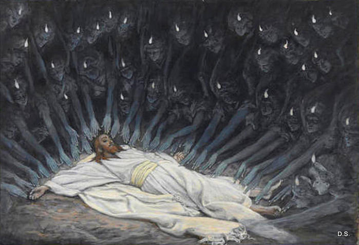 Jesus Ministered to by Angels, 1886-94 (700x477, 51Kb)