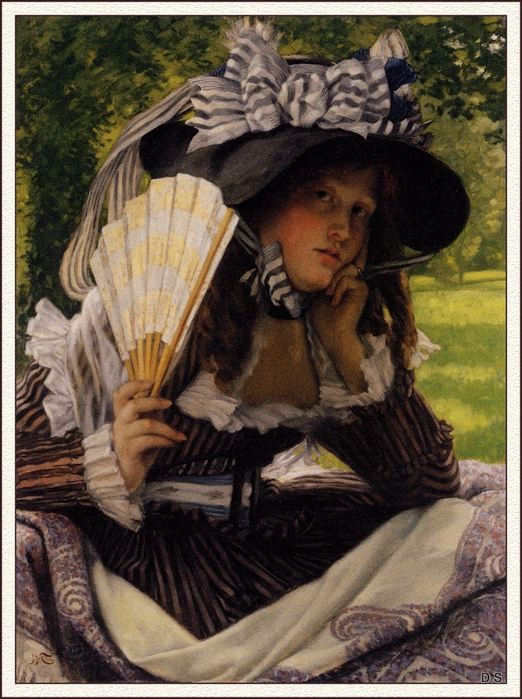 Jeune Femmea Leventail, 1870-71 (522x700, 330Kb)