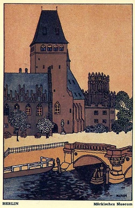 Wiener Werkstatte Reproduction Postcard  (453x700, 127Kb)