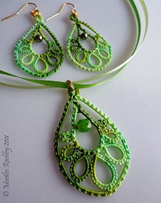 Trendy Teardrop set green (515x651, 61Kb)