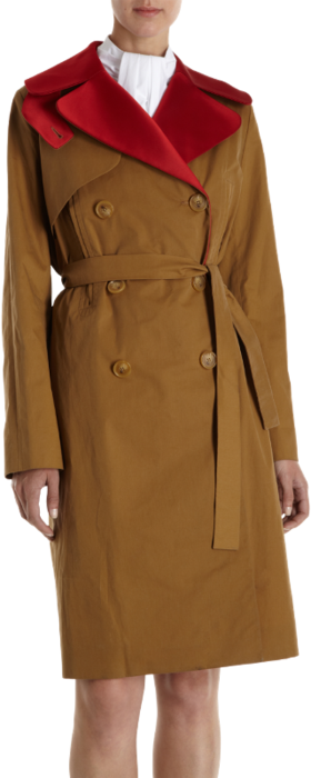 Carven Double Breasted Coat (280x700, 206Kb)