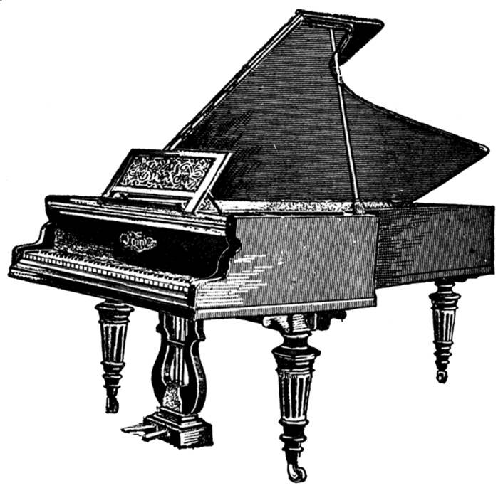 free vintage digi stamp_piano (700x693, 211Kb)