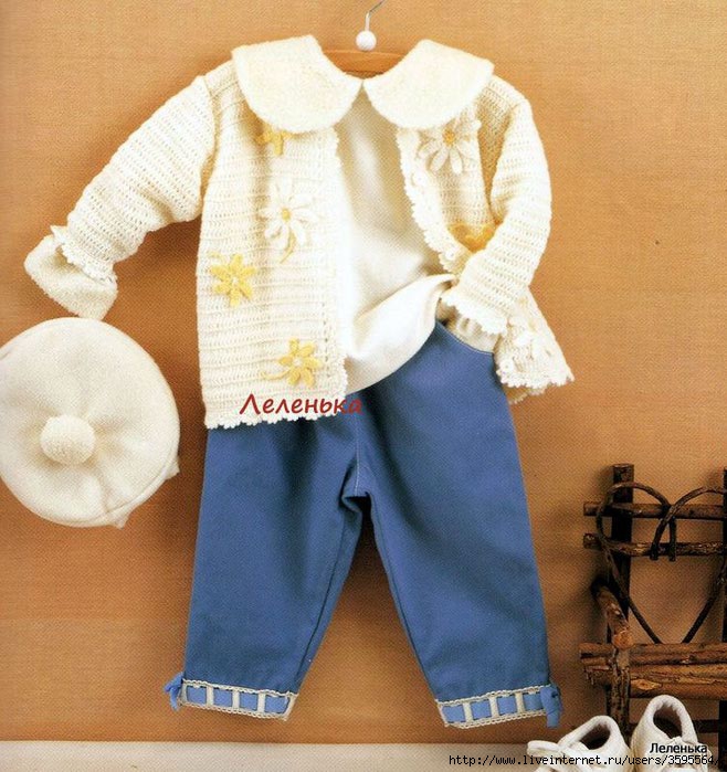 Yellow Baby Crochet0-24 months 027 (658x700, 256Kb)