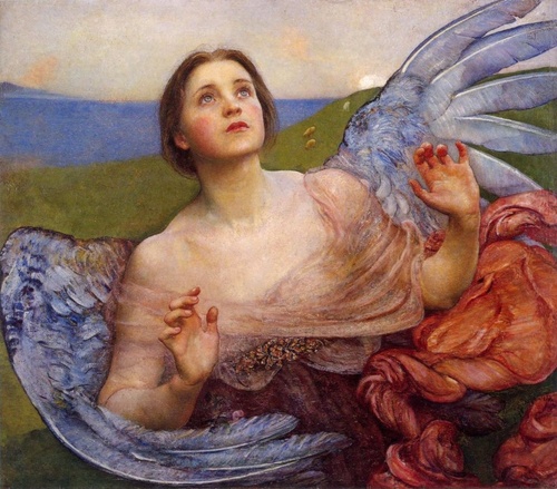 Annie Swynnerton Sense of sight 1895 (500x439, 121Kb)