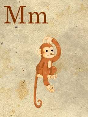 m- monkey - sweetly scrapped (288x384, 111Kb)