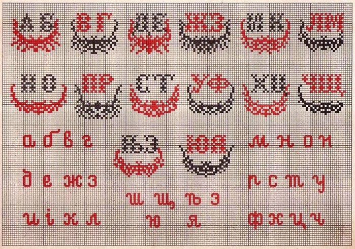 Russian Cross Stitch Alphabets 1_Page_18 (700x492, 165Kb)