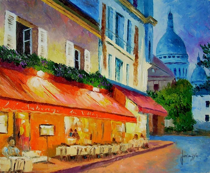 Jean-Marc Janiaczyk - French painter - Dreaming of Provence  (25) (700x576, 415Kb)