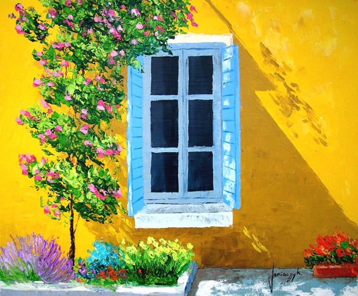 Jean-Marc Janiaczyk - French painter - Dreaming of Provence  (37) (700x578, 374Kb)