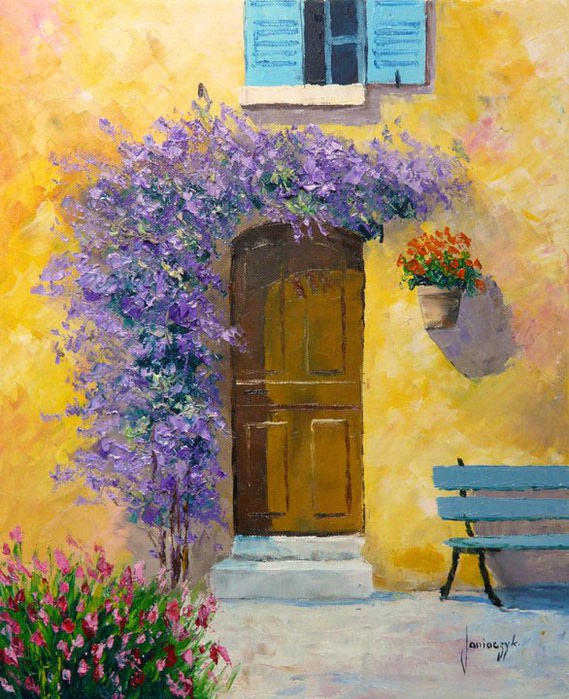 Jean-Marc Janiaczyk - French painter - Dreaming of Provence  (46) (569x700, 116Kb)