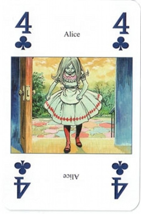 Как играть в карты с алисой. Колода карт Алиса в стране чудес. Алиса в Зазеркалье карты игральные. Карты Алиса в стране чудес. Карты из Алисы в стране чудес.