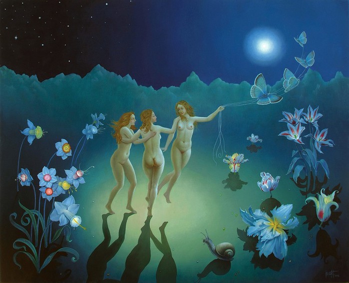 THE THREE GRACES Oil on canvas 66x81 cm 2008 copy(1) (700x567, 84Kb)
