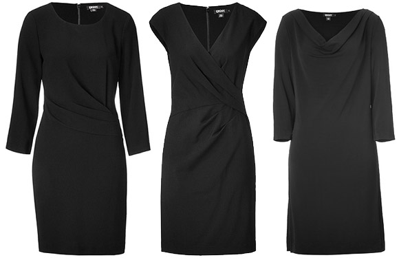 chernye_delovye_platiya_5_dkny (580x378, 27Kb)