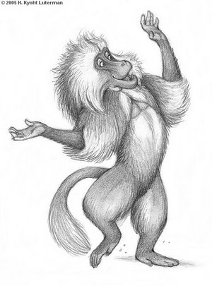 Gelada_Dance_by_kyoht (300x405, 25Kb)