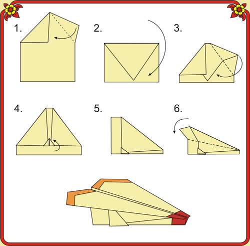 Как сделать САМОЛЕТИК ИЗ БУМАГИ, который далеко летит. Оригами самолет истребитель из бумаги