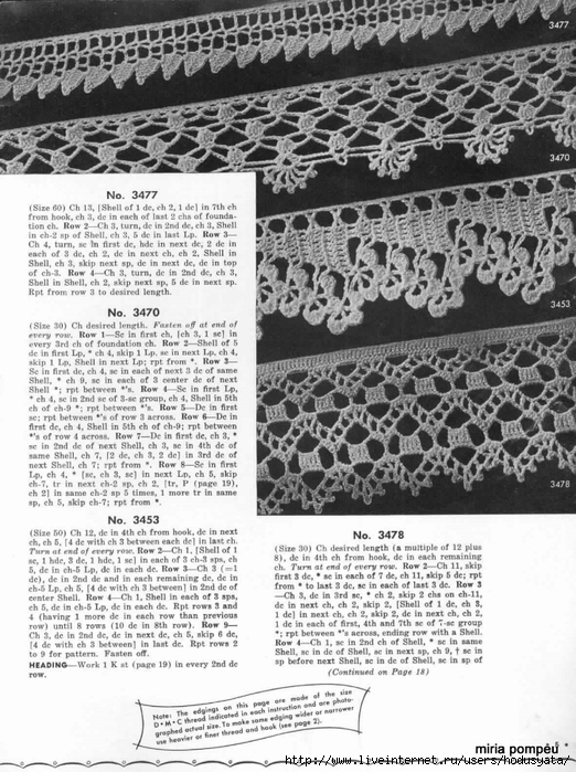 1951 Crochet Easy to make Edgings-5 (522x700, 304Kb)