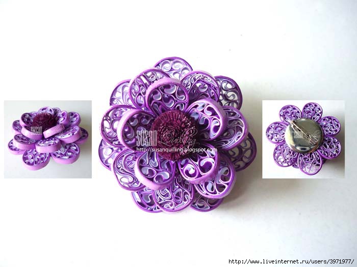 beehive pin brooch-white&purple-2 (700x525, 139Kb)