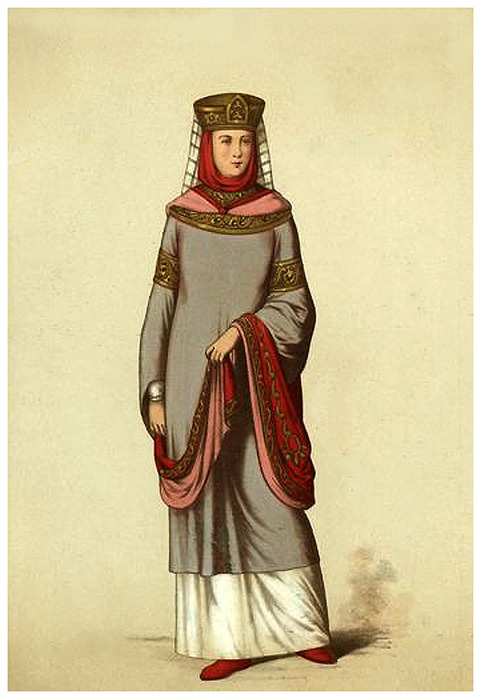 Русский исторический костюм рисунок