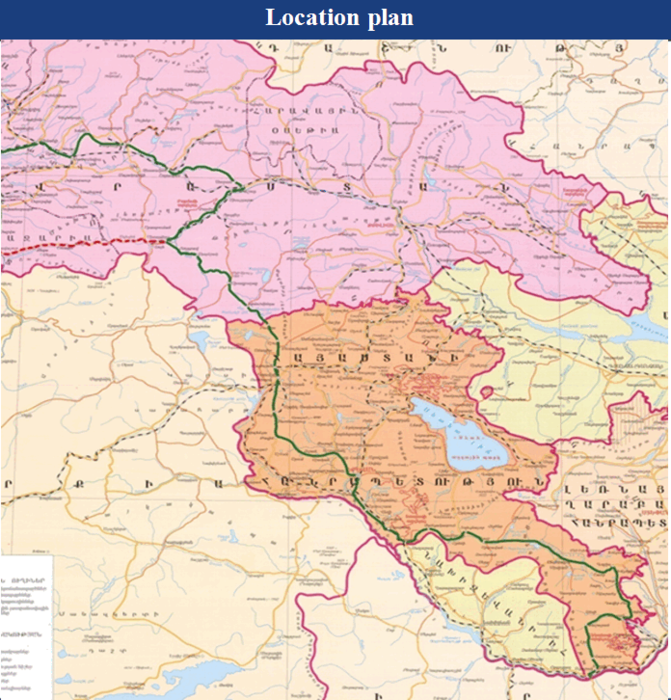 Транспортная карта армении