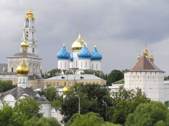 Колокольня троице сергиевой лавры фото