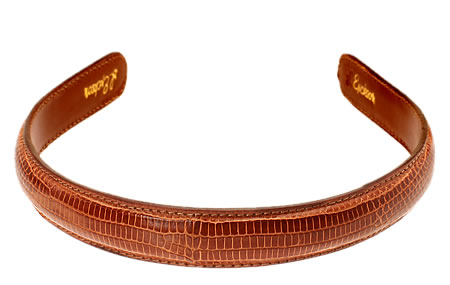 L. ERICKSON 1-2' LIZARD LEATHER HEADBAND (450x285, 20Kb)