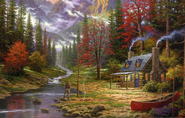 4963546_The_Good_Life_Thomas_Kinkade (596x380, 129Kb)