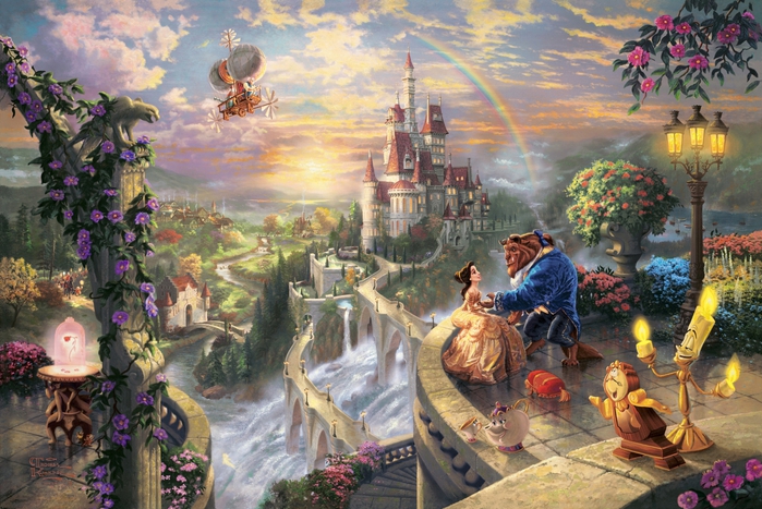 4963546_Thomas_Kinkade_Beauty_and_the_Beast3000x2003 (700x467, 321Kb)