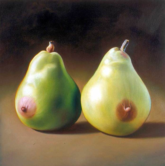 painting_pairOfPears (697x700, 38Kb)