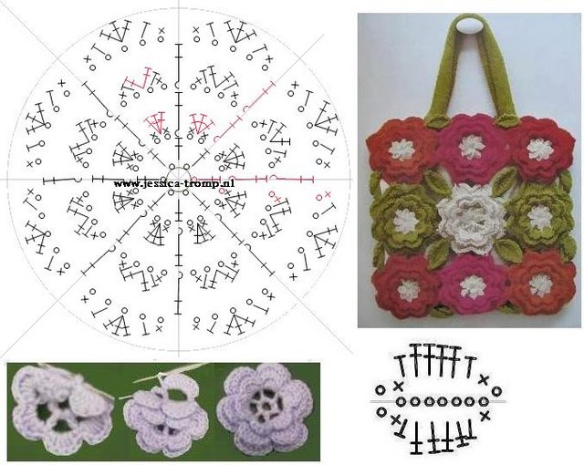 crochet handbag handtas haken (640x510, 75Kb)