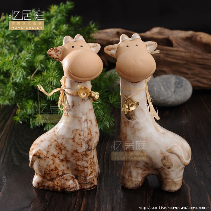 Recalling-Chambers-pastoral-decorates-the-handicraft-wedding-gifts-gift-ceramic-giraffe-ring_1 (700x700, 285Kb)