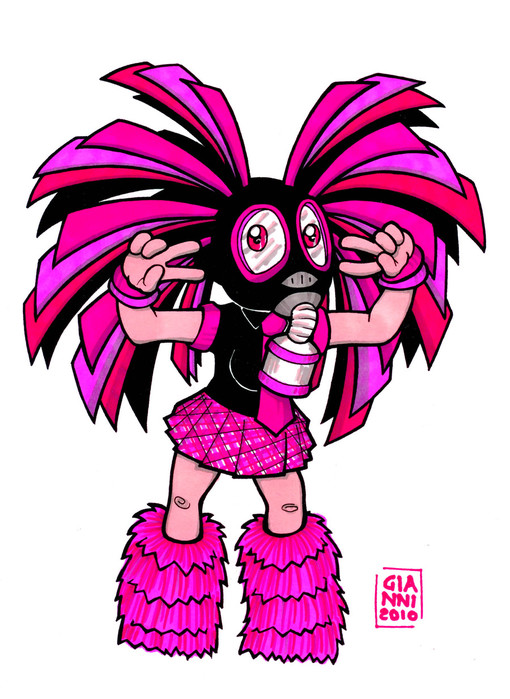 Cybergoth___Elettrobunny_by_SilentGianni (510x700, 130Kb)