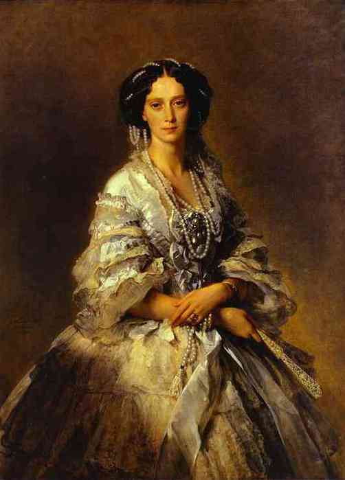 Portrait of Empress Maria Alexandrovna. 1857 (502x700, 21Kb)