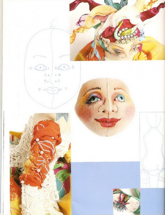 Creative Cloth Doll Faces_37 (536x700, 250Kb)