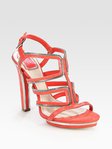  Dior - Chain-Embellished Tejus-Print Suede Platform Sandals (396x528, 29Kb)