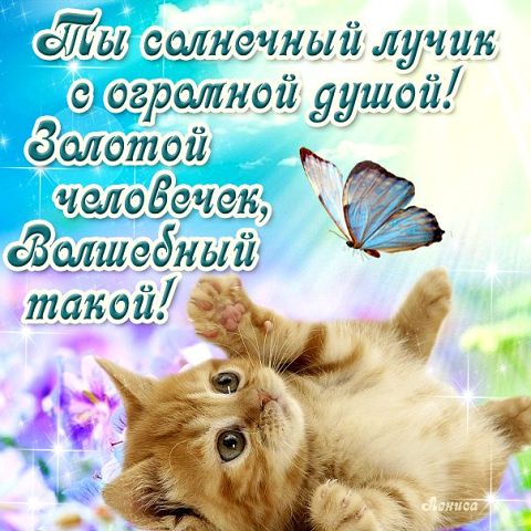 картинки ты хороший человечек с доброй душой что еще