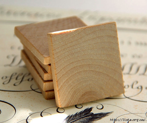 1.5 Inch Square Wood Tiles for Pendants and Magnets and More. 3_16 Inch Thick. 50 pack (500x418, 142Kb)